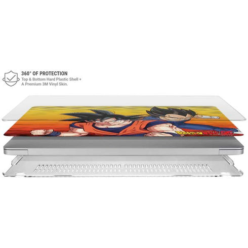 Dragon Ball Z Goku & Vegeta MacBook Air 15in (2023-2025) Case plus Skin